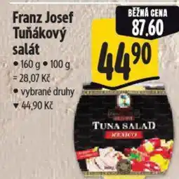 Albert Franz Josef Tuňákový salát nabídka