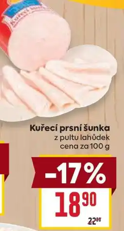 Billa Kuřecí prsní šunka nabídka