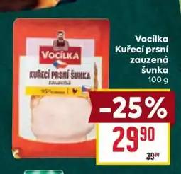 Billa Vocílka Kuřecí prsní zauzená šunka nabídka