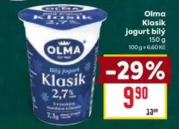 Billa Olma Klasik jogurt bílý nabídka