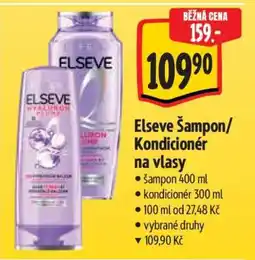 Albert Elseve Šampon, Kondicionér na vlasy nabídka