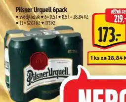 Albert Pilsner Urquell 6pack nabídka