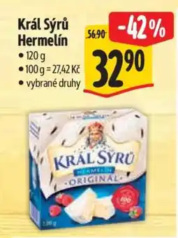 Albert Král Sýrů Hermelín nabídka