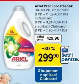 Tesco Ariel prací prostředek nabídka