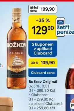 Tesco Božkov Originál nabídka