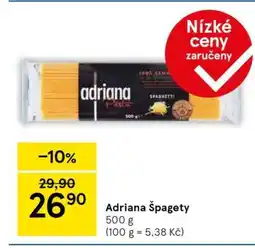 Tesco Adriana Špagety nabídka