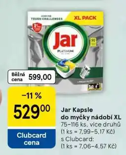 Tesco Jar Kapsle do myčky nádobí XL nabídka