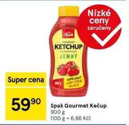 Tesco Spak Gourmet kečup nabídka
