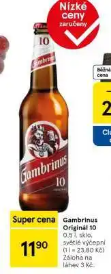 Tesco Gambrinus Originál 10 nabídka