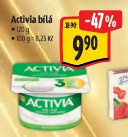 Albert Activia bílá nabídka