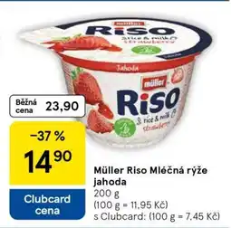 Tesco Müller Riso Mléčná rýže jahoda nabídka