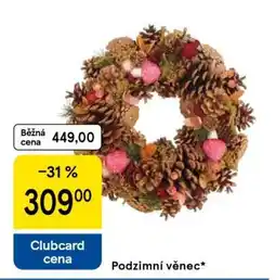 Tesco Podzimní věnec nabídka