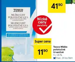 Tesco Tesco Mléko polotučné trvanlivé nabídka