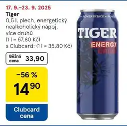 Tesco Tiger nabídka