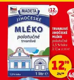 Penny Market TRVANLIVÉ JIHOČESKÉ MLÉKO nabídka