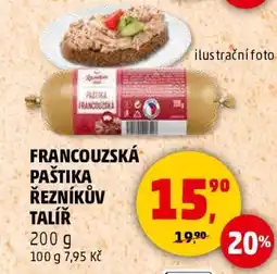 Penny Market FRANCOUZSKÁ PAŠTIKA ŘEZNÍKŮV TALÍŘ nabídka