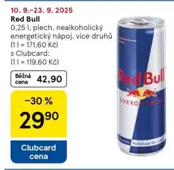 Tesco Red Bull nabídka