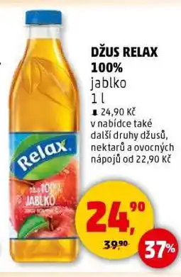 Penny Market Džus Relax 100% jablko nabídka