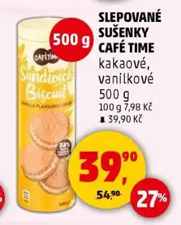 Penny Market Slepené sušenky Café Time nabídka