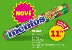 Penny Market MENTOS DISCOVERY nabídka