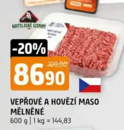 Terno Vepřové a hovězí maso mleté nabídka