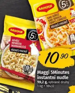 Coop Maggi 5Minutes instantní nudle nabídka