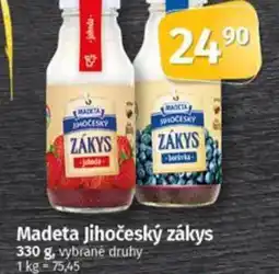 Coop Madeta Jihočeský zákys nabídka