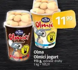 Coop Olma Olmíci jogurt nabídka