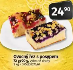 Coop Ovocný řez s posypem nabídka