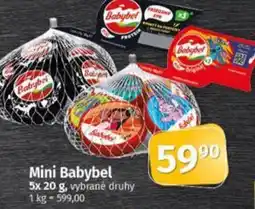 Coop Mini Babybel nabídka