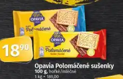 Coop Opavia Polomáčené sušenky nabídka