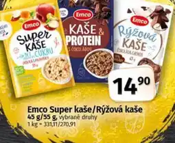 Coop Emco Super kaše/Rýžová kaše nabídka