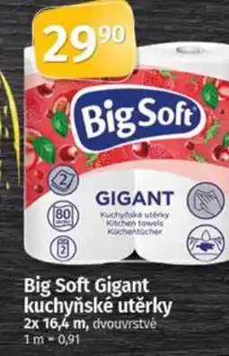 Coop Big Soft Gigant kuchyňské utěrky nabídka