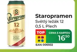 Tamda Foods Staropramen Světlý ležák 12 nabídka