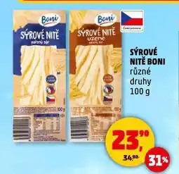 Penny Market Sýrové nitě nabídka