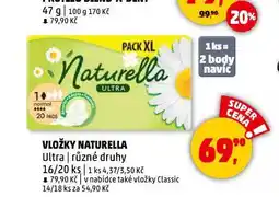 Penny Market Naturella dámské vložky nabídka
