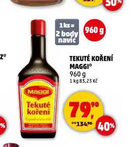 Penny Market Maggi tekuté koření nabídka