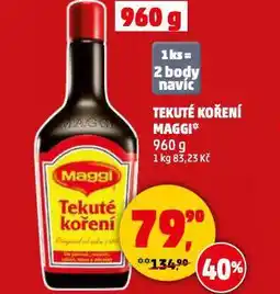 Penny Market Maggi tekuté koření nabídka