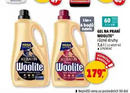 Penny Market Woolite gel na praní nabídka