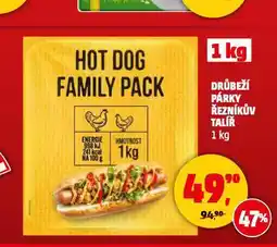 Penny Market Drůbeží párky nabídka