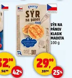 Penny Market Madeta sýr na pánev nabídka