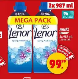 Penny Market Lenor aviváž nabídka