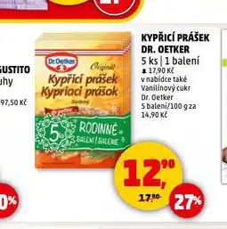 Penny Market Dr. oetker kypřicí prášek nabídka