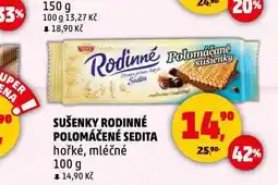 Penny Market Rodinné sušenky polomáčené nabídka