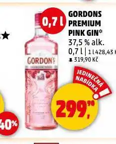 Penny Market Gordon's gin nabídka