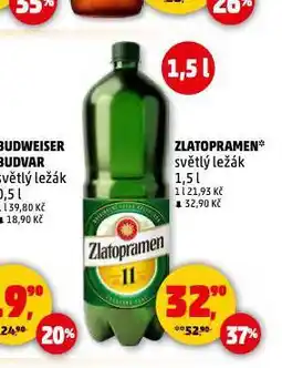Penny Market Pivo zlatopramen nabídka