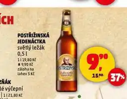 Penny Market Pivo postřižinská jedenáctka nabídka