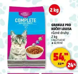 Penny Market Granule pro kočky louisa nabídka