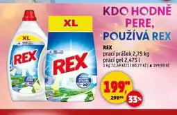 Penny Market Rex prací prostředek nabídka