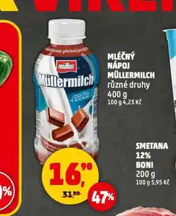 Penny Market Müllermilch mléčný nápoj nabídka